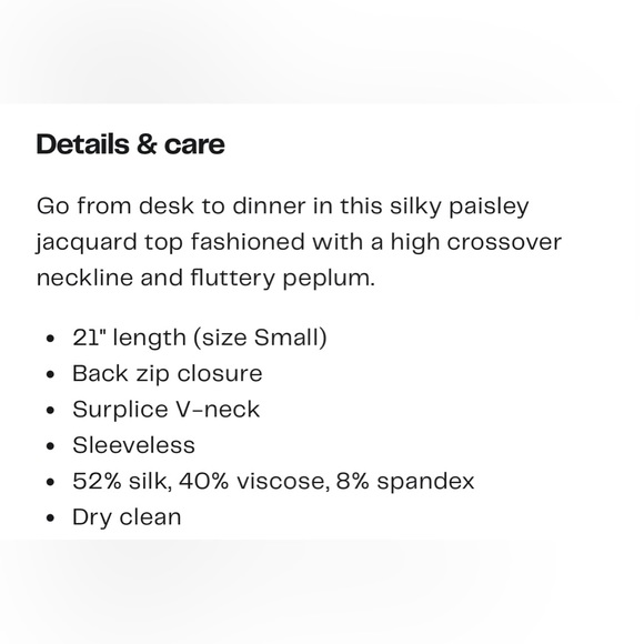 Veronica Beard Kailani Silk Blend Crop Top. Size 8 - Picture 4 of 11